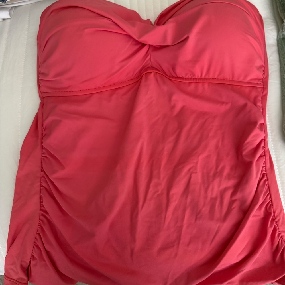 Anne Cole Vibrant coral Swimwear
